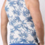 Timoteo White Coral Sand Mesh Tank Top