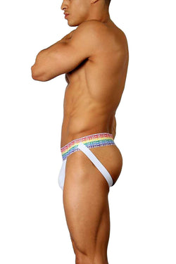 Timoteo White Limited Edition PRIDE19 Jockstrap thumbnail 3