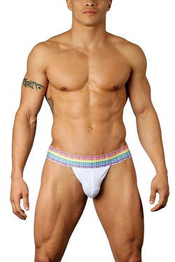 Timoteo White Limited Edition PRIDE19 Thong thumbnail 2