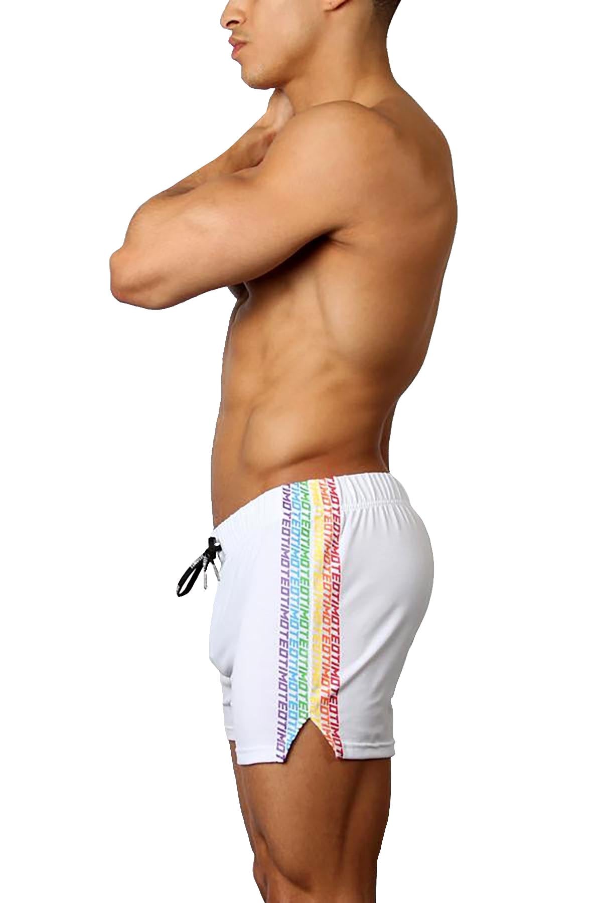 Timoteo White Pride-19 Ltd. Edition Short
