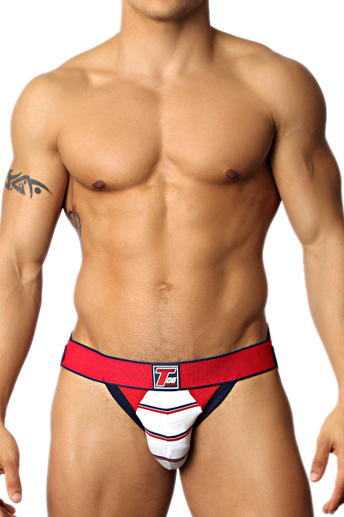 Timoteo White/Red Pacifica Jock