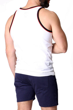 Timoteo White Training Team Tank Top thumbnail 3