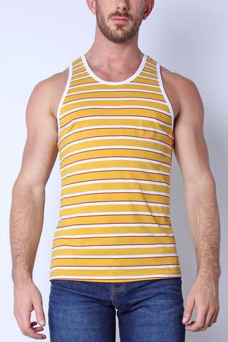 Timoteo Yellow California Cool Tank Top