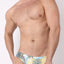 Timoteo Yellow Coral Sands Mesh Low Rise Swim Brief
