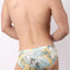 Timoteo Yellow Coral Sands Mesh Low Rise Swim Brief