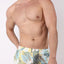 Timoteo Yellow Coral Sands Mesh Short
