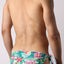 Timoteo white Tahiti Side Tie Reversible Swim Brief 2.0