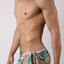 Timoteo white Tahiti Side Tie Reversible Swim Brief 2.0