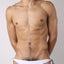 Timoteo white Tahiti Side Tie Reversible Swim Brief 2.0