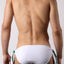 Timoteo white Tahiti Side Tie Reversible Swim Brief 2.0