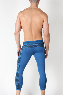 Timteo Blue Aero Sport 2.0 Compression Legging thumbnail 3
