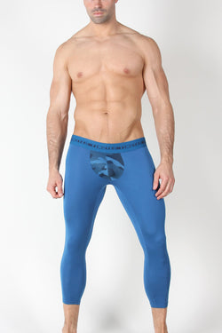 Timteo Blue Aero Sport 2.0 Compression Legging thumbnail 1