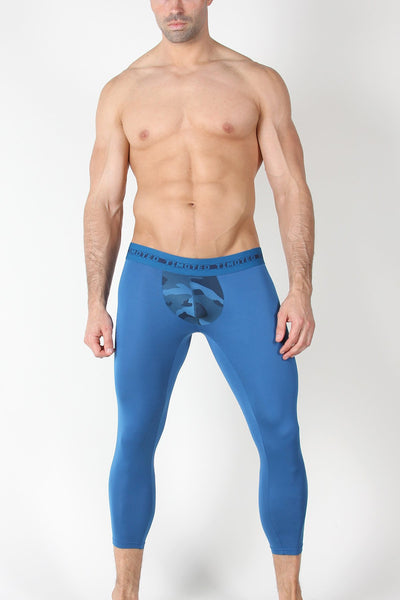 Timteo Blue Aero Sport 2.0 Compression Legging
