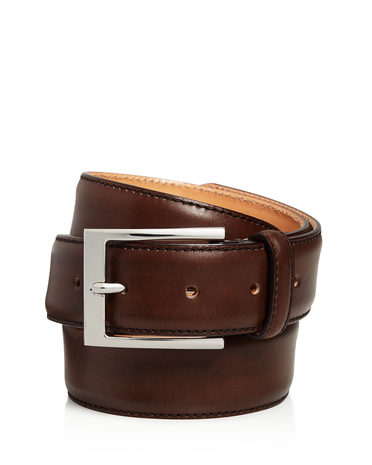 To Boot New York Almadea Chester Leather Belt Brown