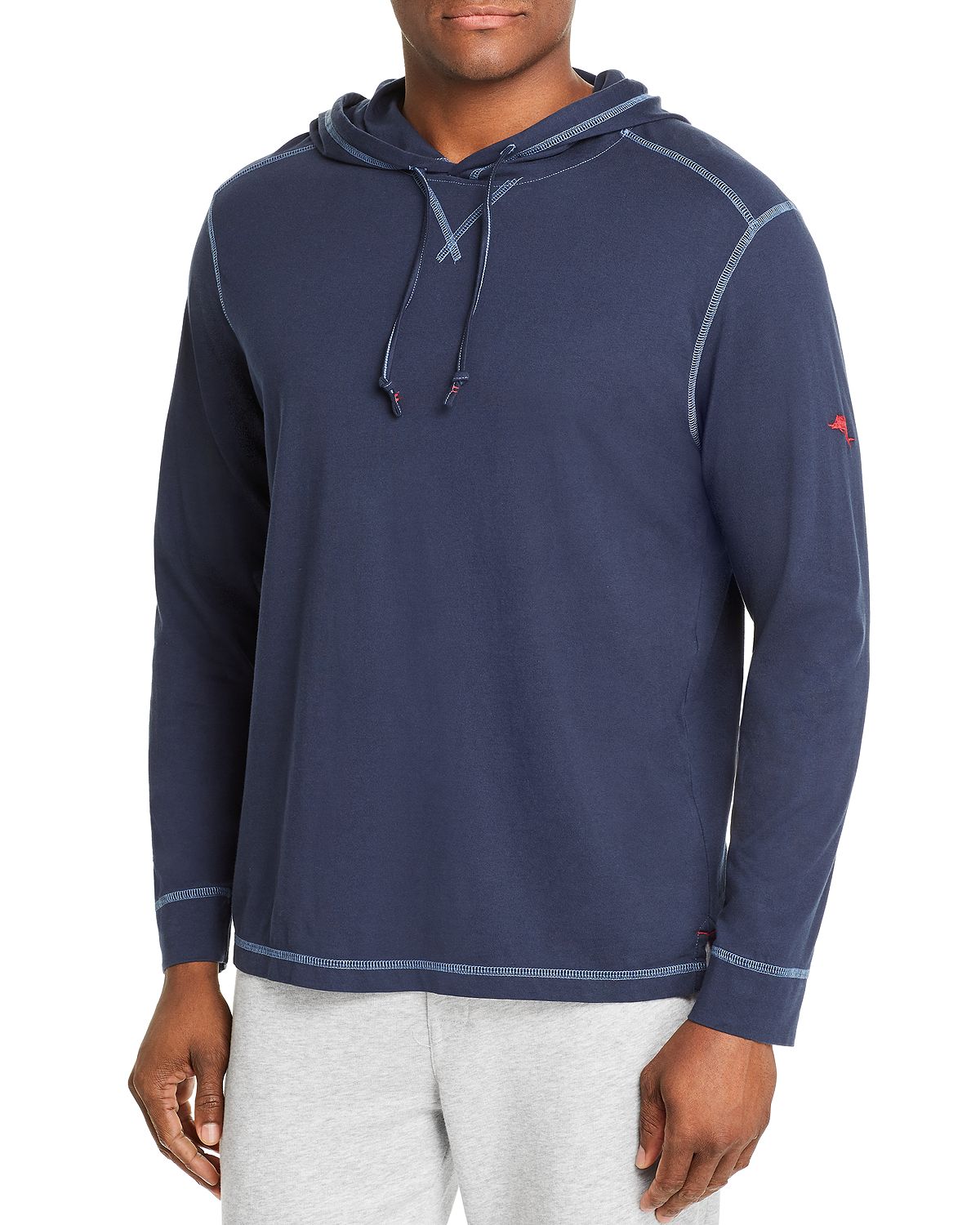 Tommy Bahama Bali Skyline Hooded Long-sleeve Tee Blue Note