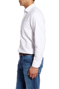 Tommy Bahama White Island Twill Button Up Shirt thumbnail 3