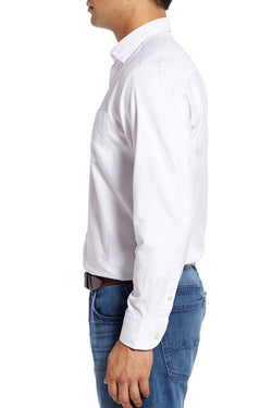 Tommy Bahama White Island Twill Button Up Shirt thumbnail 4
