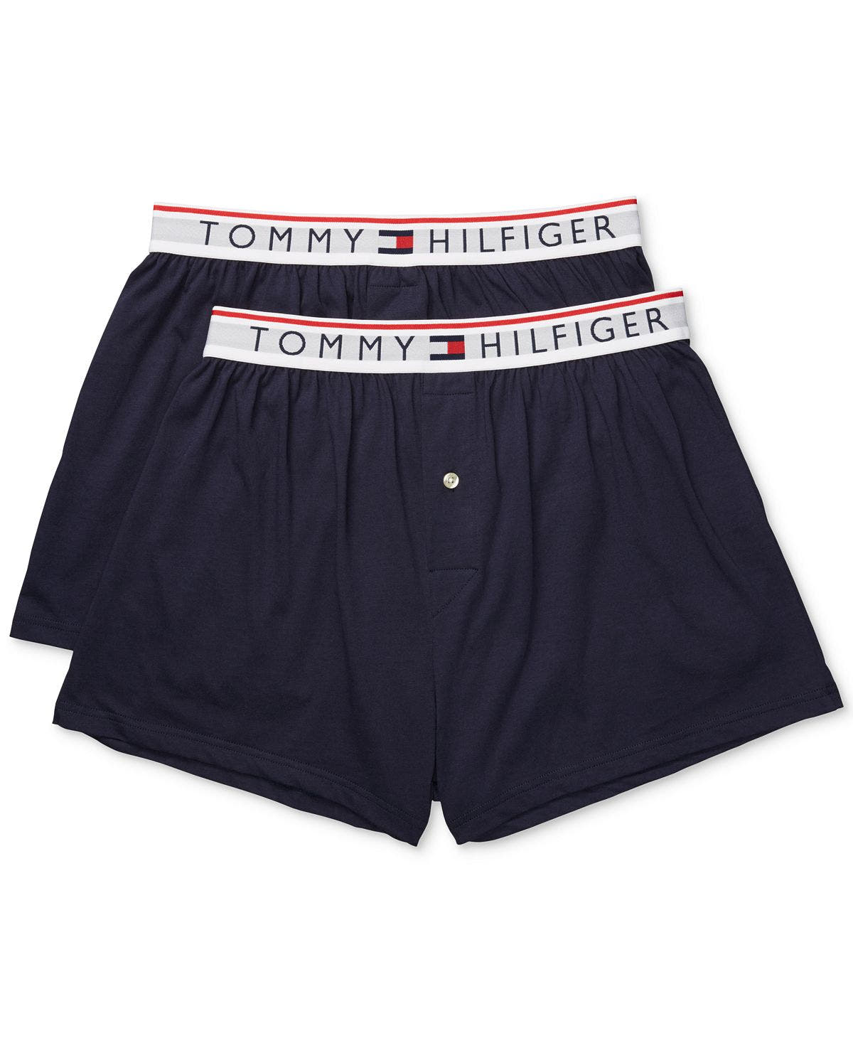 Tommy Hilfiger 2-pk. Modern Essentials Knit Boxers Blue Multi