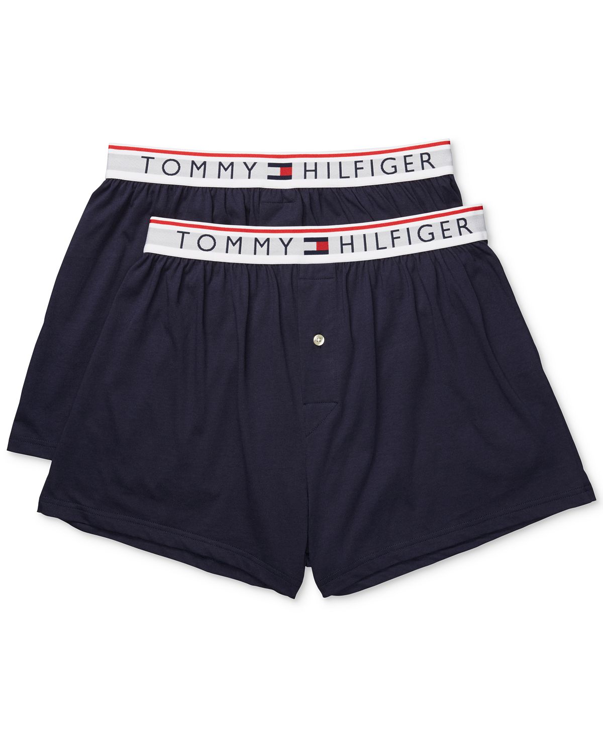 Tommy Hilfiger 2-pk. Modern Essentials Knit Boxers Blue Multi