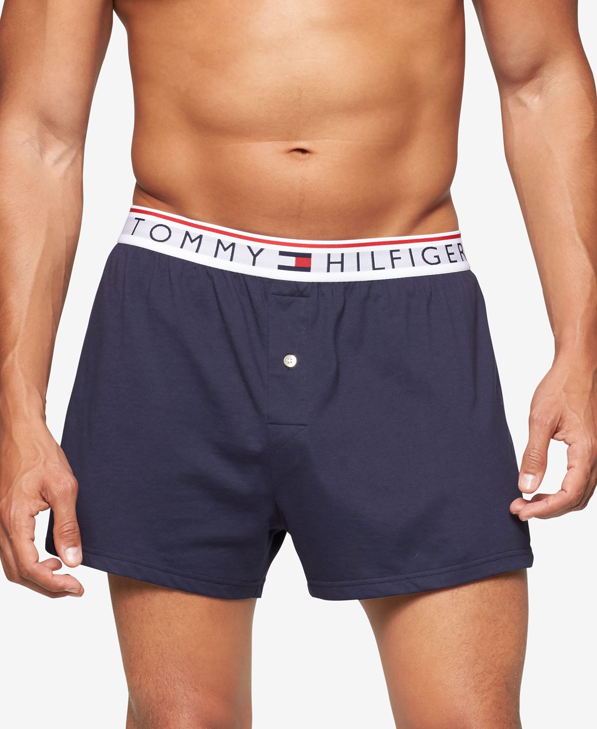 Tommy Hilfiger 2-pk. Modern Essentials Knit Boxers Blue Multi