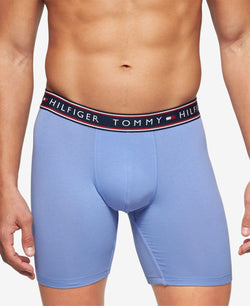 Tommy Hilfiger 3-pk. Cotton Stretch Boxer Briefs Persian Blue thumbnail 2