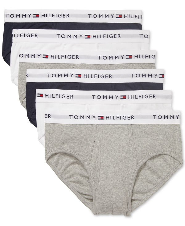 Tommy Hilfiger 6-pk. Cotton Classics Briefs Grey Multi