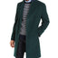 Tommy Hilfiger Addison Wool-blend Trim Fit Overcoat Forest Green