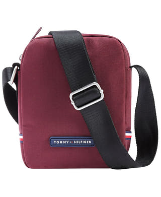 Tommy Hilfiger Alexander Mini Reporter Bag Deep Burgundy