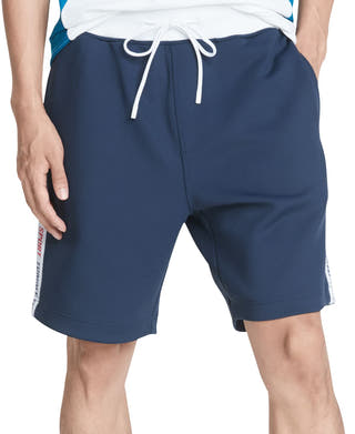 Tommy Hilfiger Arnold Logo Taped Shorts Navy Blazer