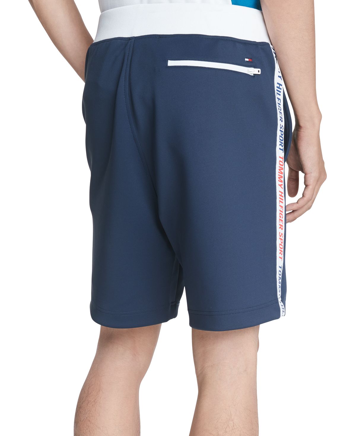 Tommy Hilfiger Arnold Logo Taped Shorts Navy Blazer