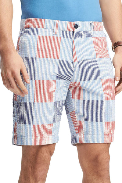 Tommy Hilfiger As-Is-Blue Boston Seersucker 9'' Short