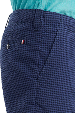 Tommy Hilfiger As-Is-Blue Gingham 9" Jerry Short thumbnail 2