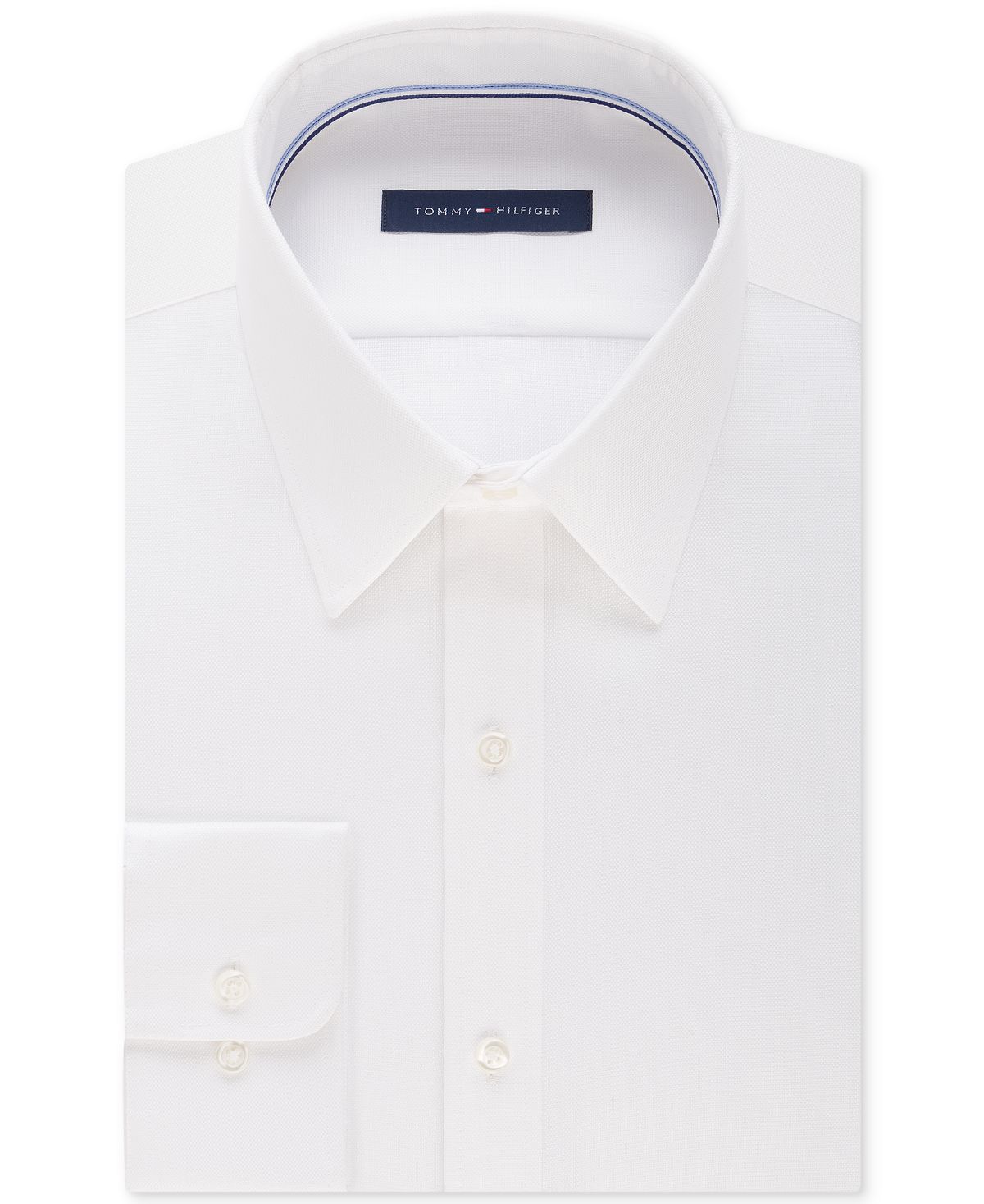 Tommy Hilfiger Athletic Fit Performance Stretch Th Flex Collar Dress Shirt White