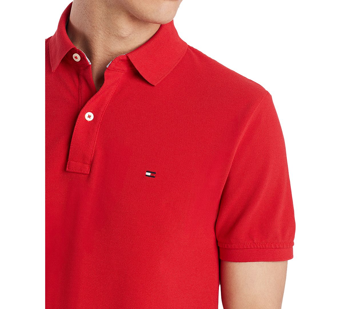 Tommy Hilfiger Big & Tall Classic-fit Ivy Polo Regal Red