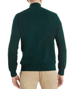 Tommy Hilfiger Big & Tall Quarter-zip Sweater Kings Emerald Green thumbnail 2