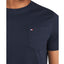 Tommy Hilfiger Big & Tall Tommy Crew Neck Pocket T-shirt Navy Blazer