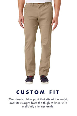 Tommy Hilfiger Blue Custom-Fit Chino Pant thumbnail 3