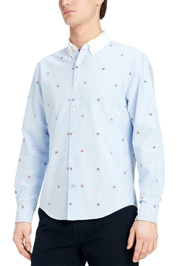 Tommy Hilfiger Blue New England Dennis Shirt thumbnail 1