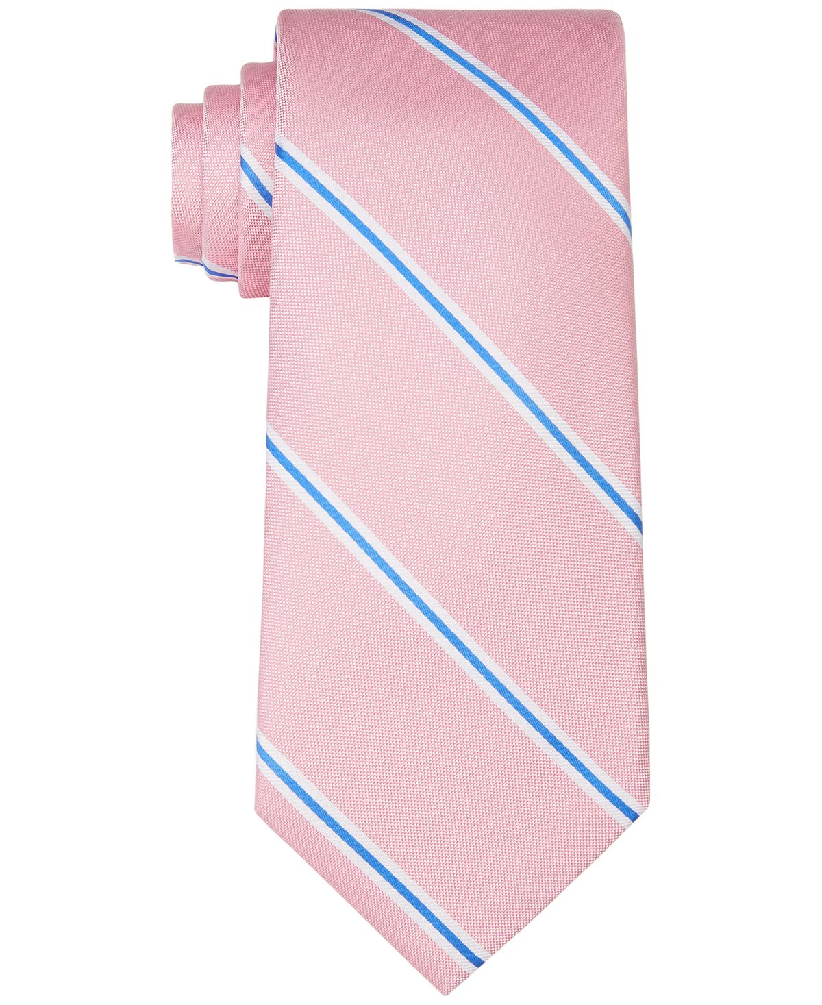 Tommy Hilfiger Boston Classic Stripe Tie Pink