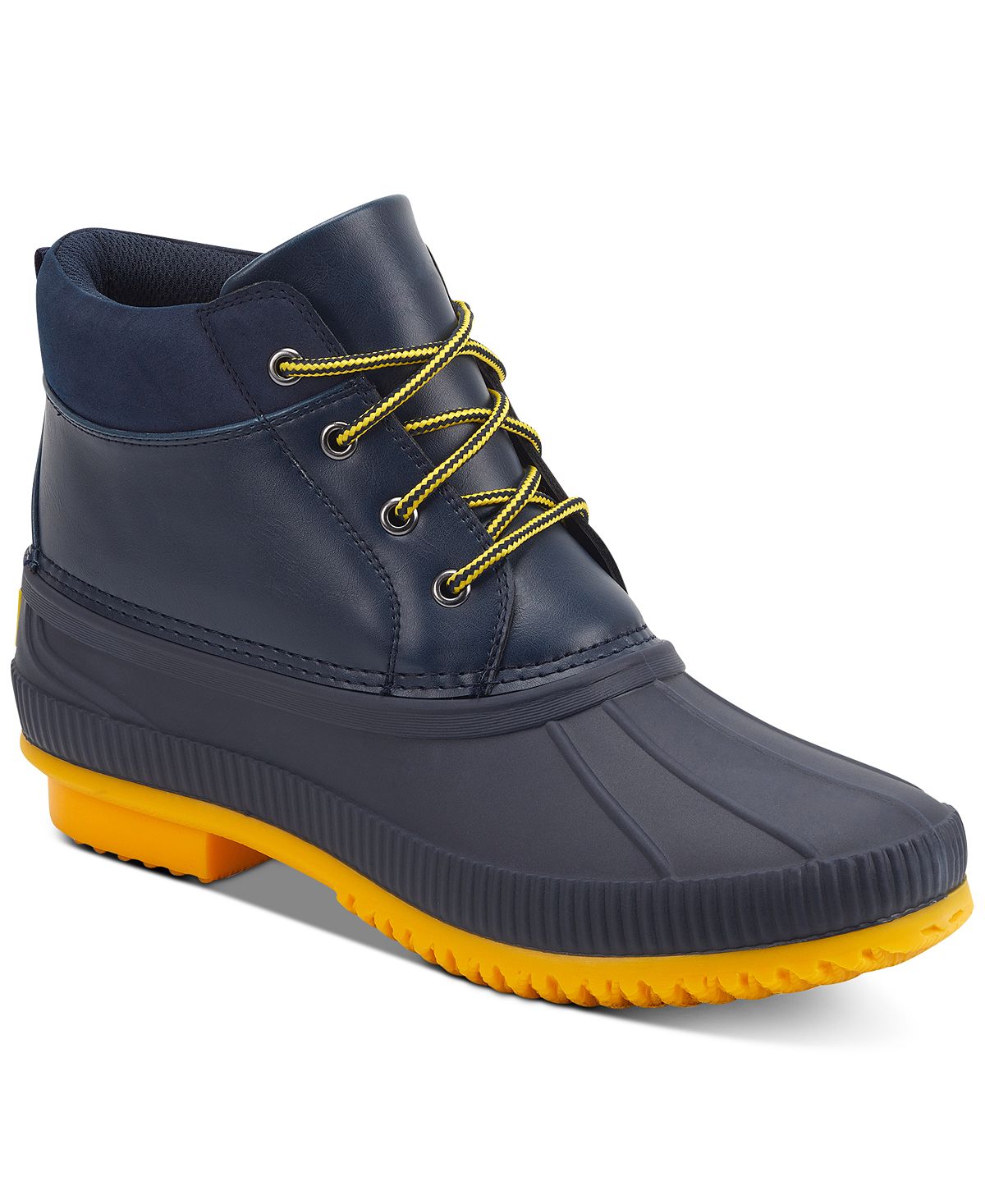 Tommy Hilfiger Celcius Duck Boots Navy Yellow