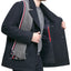 Tommy Hilfiger Classic Double-breasted Peacoat With Detachable Scarf Navy
