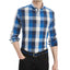 Tommy Hilfiger Classic Fit Calmon Plaid Shirt Blue Iolite