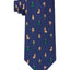Tommy Hilfiger Classic Holiday Dog & Tree Tie Navy