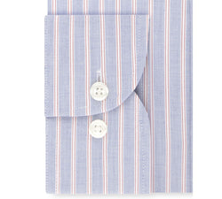 Tommy Hilfiger Classic/regular-fit Non-iron Thflex Stretch Stripe Dress Shirt Cherry thumbnail 2