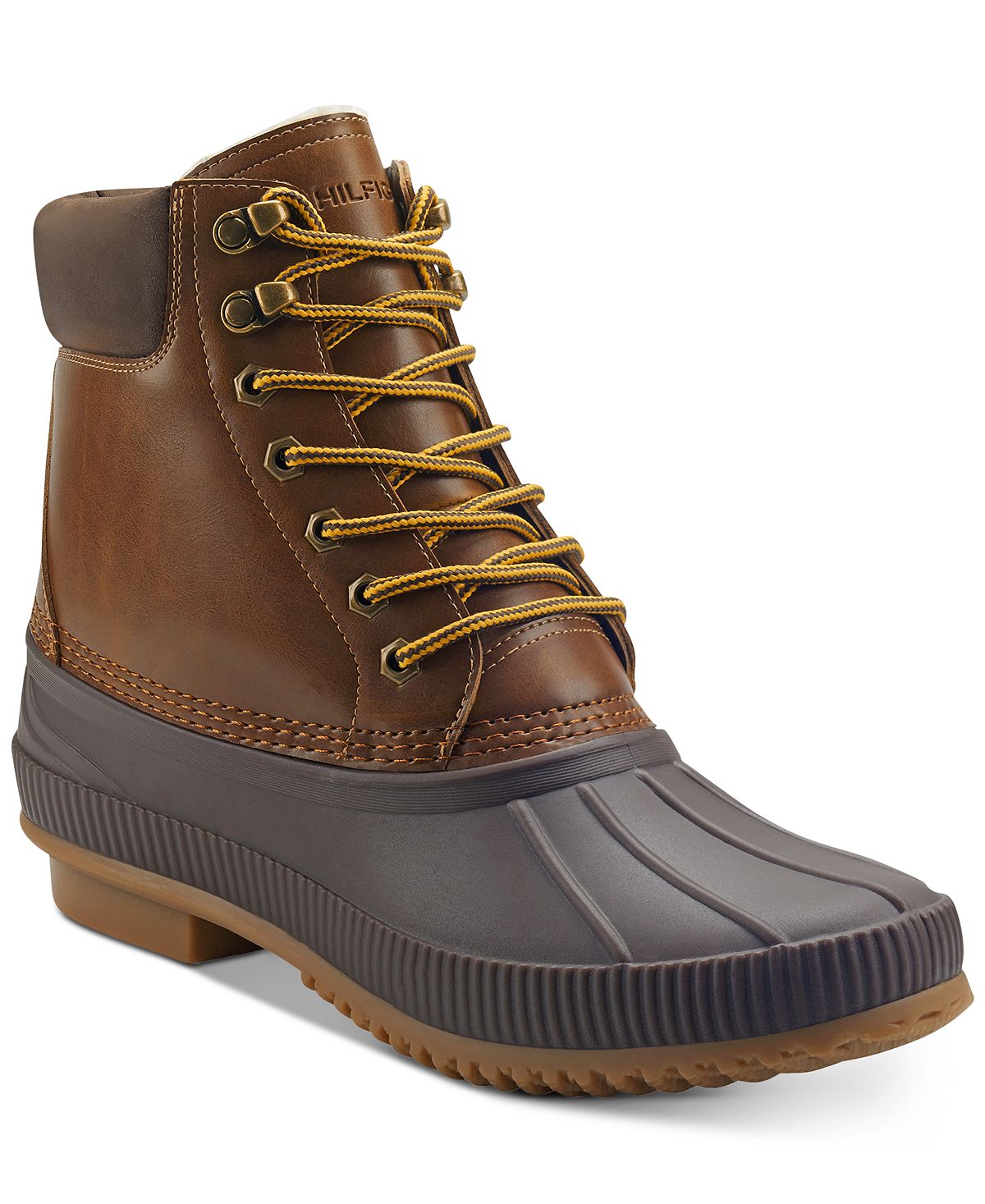 Tommy Hilfiger Colins 2 Duck Boots Dark Brown