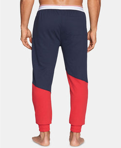 Tommy Hilfiger Colorblock Lounge Jogger Pants in Dark Red thumbnail 2