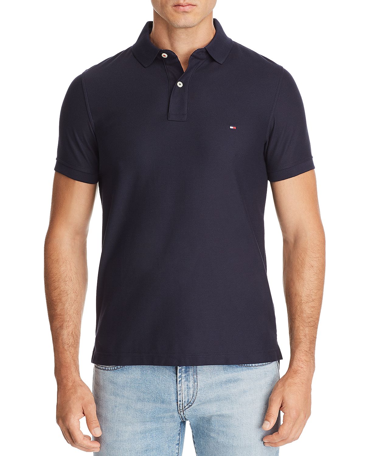 Tommy Hilfiger Core Slim Fit Polo Shirt Sky Captain