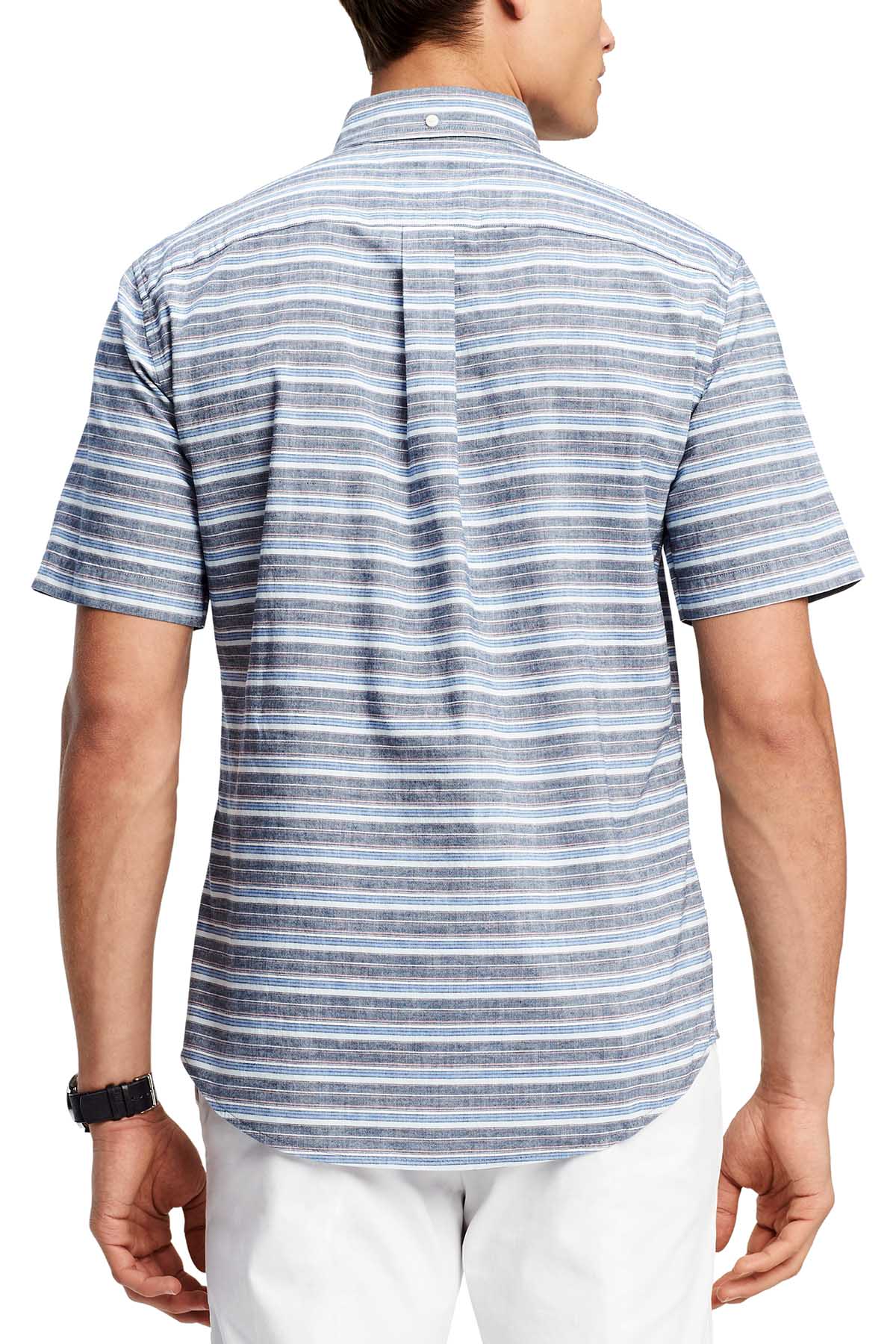 Tommy Hilfiger Corydalis Blue Meyer Stripe Shirt