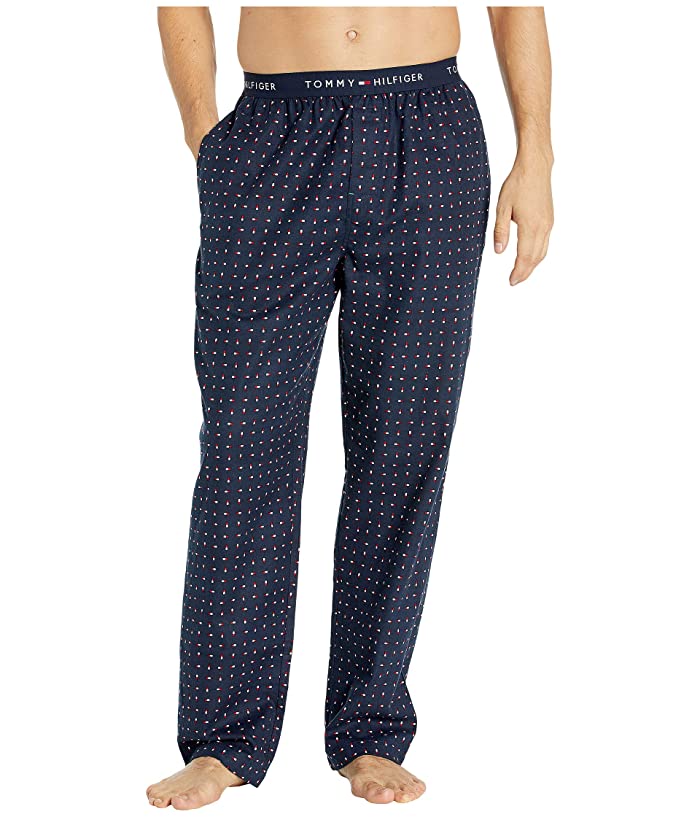 Tommy Hilfiger Cotton Flannel Lounge Pants Navy