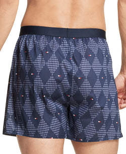 Tommy Hilfiger Cotton Poplin Printed Boxers Stone Dust thumbnail 3
